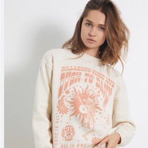 PacSun women’s Billabong All Is One crew neck sweatshirt